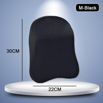 Automobilio sėdynės galvos atramos pagalvėlė 3D atminties putplasčio pagalvė, galvos kaklo skausmą malšinanti kelioninė kaklo atrama, kvėpuojanti tinklinė medžiaga, atminties putplasčio pagalvėlė