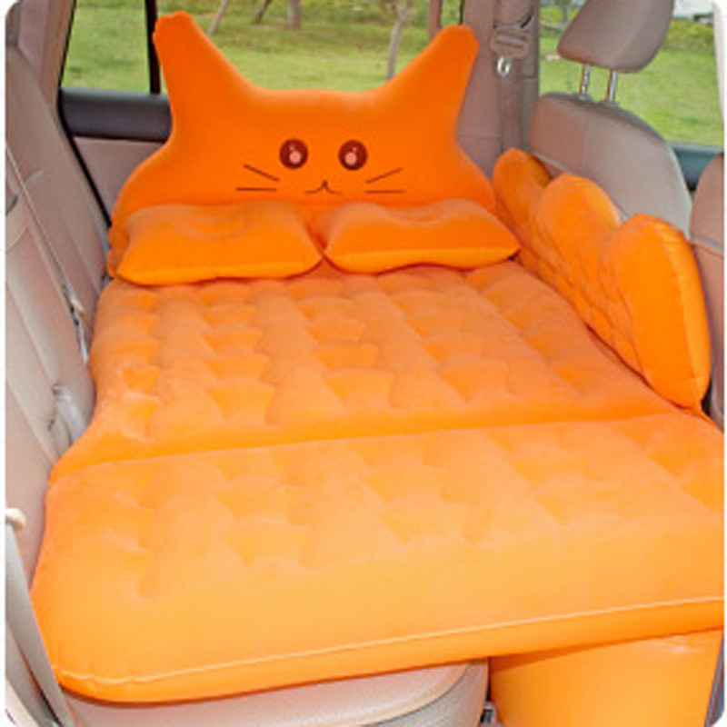 Automobilinis animacinis oro lova Automobilinis galinis išmetimo čiužinys lova vaikams miegoti Automobilio galinė sėdynė sulankstoma automobilinis kelioninis čiužinys