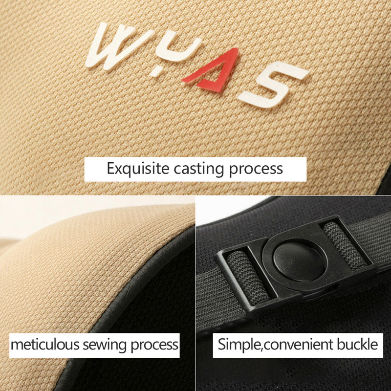 Automobilio vairuotojo pagalvės vieta Atminties putplasčio automobilio juosmens atrama nugaros pagalvėlė Automobilio sėdynės kaklo pagalvė Plaunama auto pagalvės pagalvėlės priedai