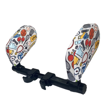 Възглавница за облегалка за глава за столче за кола Възглавница за опора на врата за кола за сън Странична опора за глава Високоеластична найлонова телескопична опора за деца