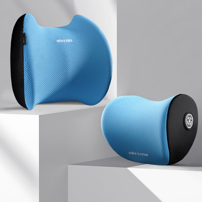 Възглавница за кола Възглавница за врата от мемори пяна Шийно-лумбална опора Облегалка за глава на кола Подложка за гърба Възглавница за офис Аксесоари за интериор на кола