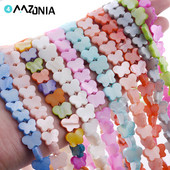 Raznobojne prirodne školjke Razmak perle Leptir privjesci Rasute perle za izradu nakita Nalazi DIY narukvica Ogrlica Dodaci