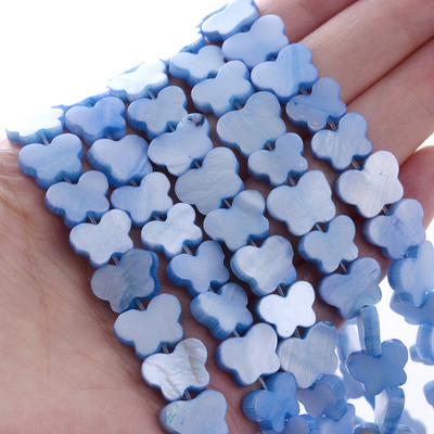 Raznobojne prirodne školjke Razmak perle Leptir privjesci Rasute perle za izradu nakita Nalazi DIY narukvica Ogrlica Dodaci