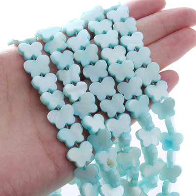 Raznobojne prirodne školjke Razmak perle Leptir privjesci Rasute perle za izradu nakita Nalazi DIY narukvica Ogrlica Dodaci