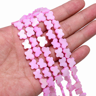 Raznobojne prirodne školjke Razmak perle Leptir privjesci Rasute perle za izradu nakita Nalazi DIY narukvica Ogrlica Dodaci