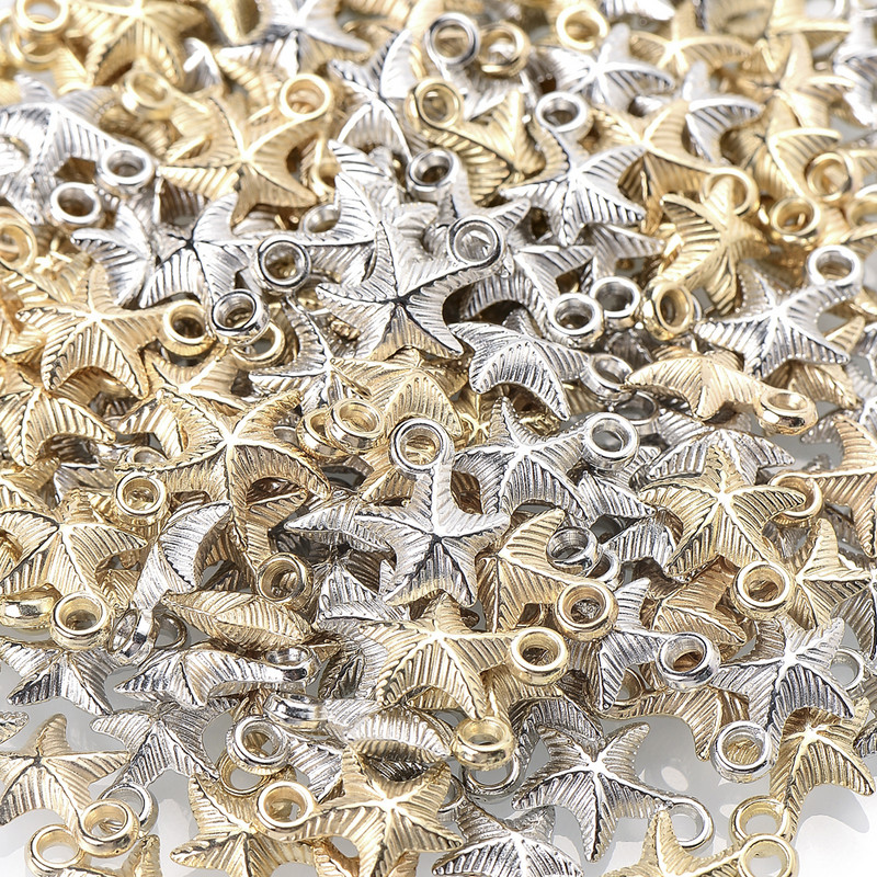 50/100/150 kom Akrilne privjeske CCB Morska zvijezda Spacer Beads Privjesak za izradu nakita Diy Narukvica Ogrlica Dodaci