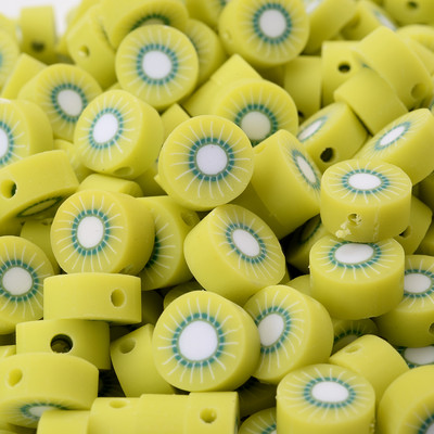 30/50/100 vnt 10 mm mišrūs vaisių karoliukai polimeriniai molio karoliukai palaidi karoliukai papuošalams gaminti „pasidaryk pats“ apyrankių karolių priedai