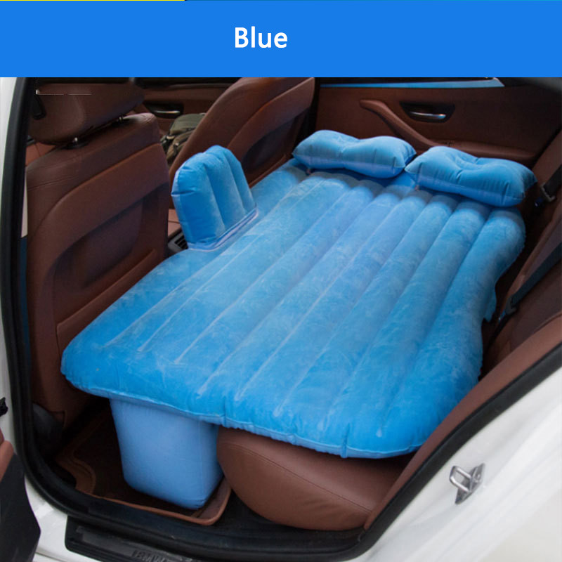 Krevet za automobil, zračni madrac, putni, univerzalni, stražnje sjedalo, višenamjenski kauč, jastuk, prostirka za kampiranje, jastuci, kauč, cama