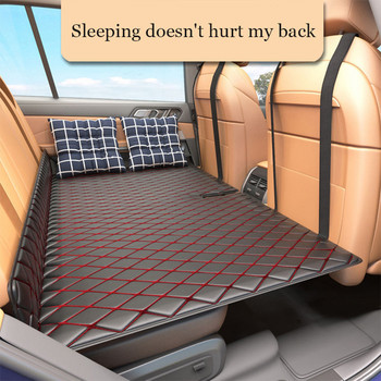 Μη φουσκωτό κρεβάτι αυτοκινήτου χαλάκι ύπνου πίσω καθίσματος αυτοκινήτου στρώμα ταξιδιού στρώμα ύπνου αυτοκινήτου πίσω κάθισμα στρώμα αέρα κρεβάτι ύπνου στο ca