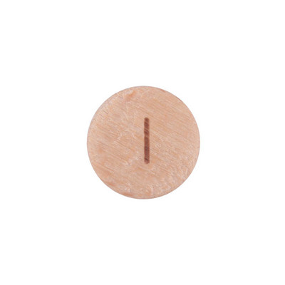 10 db természetes betűs fagyöngy 10 mm