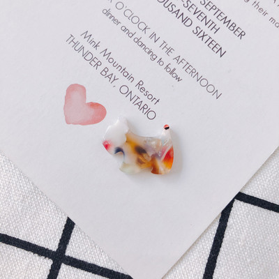 DIY nakit 5kom Psić Akril Ručno izrađen nakit Izrada Naušnice Šarm Privjesak Za Ogrlicu Narukvica Veleprodaja 20x16.5mm