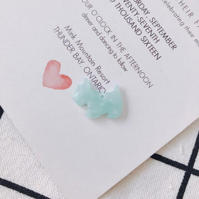 DIY nakit 5kom Psić Akril Ručno izrađen nakit Izrada Naušnice Šarm Privjesak Za Ogrlicu Narukvica Veleprodaja 20x16.5mm