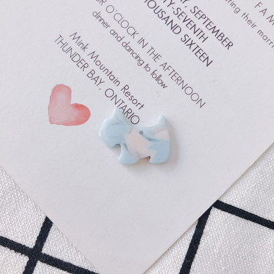 DIY nakit 5kom Psić Akril Ručno izrađen nakit Izrada Naušnice Šarm Privjesak Za Ogrlicu Narukvica Veleprodaja 20x16.5mm