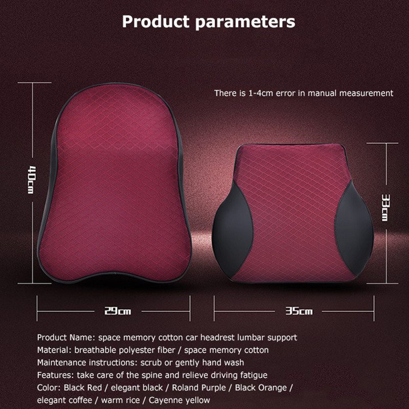 Automobilski jastuk za vrat Podesivi naslon za glavu 3D memorijska pjena Automatski naslon za glavu Putni jastuk Držač za potporu za vrat Navlake za sjedala Dizajn automobila