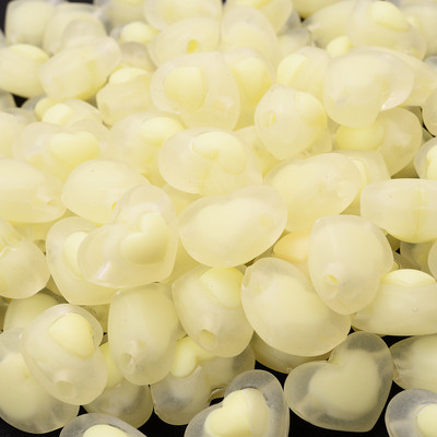 30 komada 17 mm mat akrilne perle u obliku srca, želatinaste boje, labave perle za narukvice Izrada nakita DIY ručno rađeni dodaci