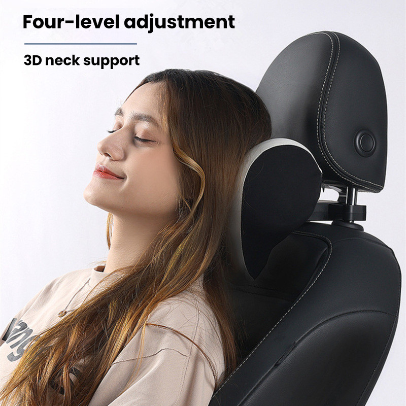 Naslon za glavu novog automobila 5D univerzalni naslon za glavu za podešavanje automobila Jastuk za vrat od memorijske pjene za automobil Naslon za glavu za stražnje sjedalo automobila Nosač za mobilni telefon
