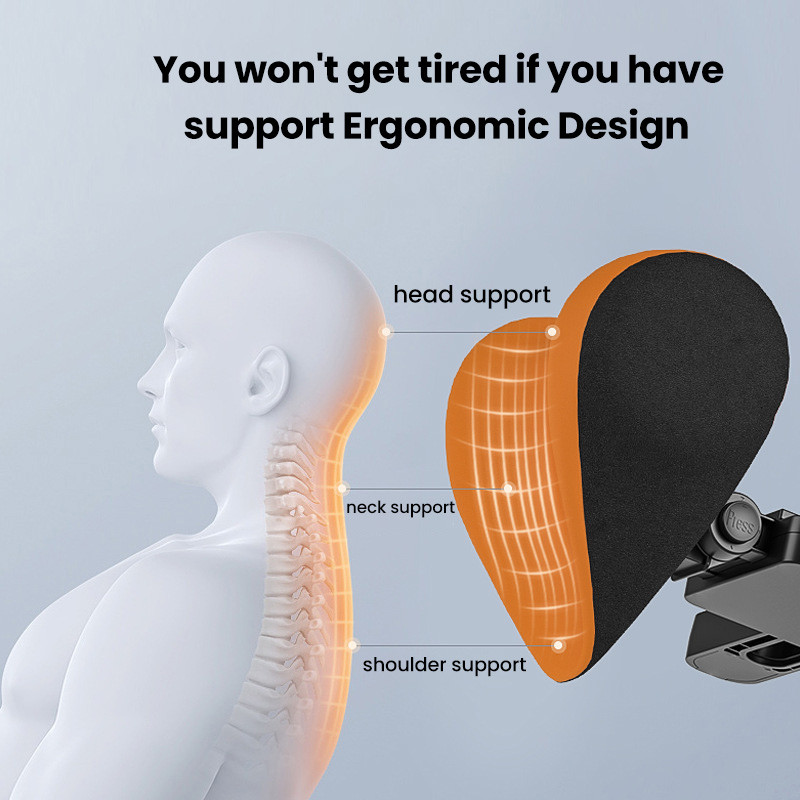 Naslon za glavu novog automobila 5D univerzalni naslon za glavu za podešavanje automobila Jastuk za vrat od memorijske pjene za automobil Naslon za glavu za stražnje sjedalo automobila Nosač za mobilni telefon