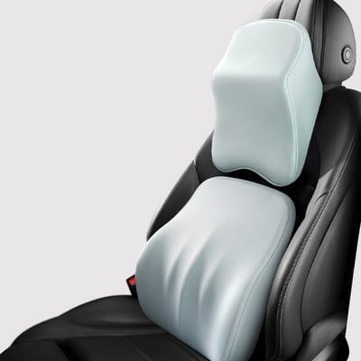Autó deréktámla Memory Foam fejtámla nyaki derékpárna Univerzális puha nyakpárnák üléspárna autó belső kiegészítők