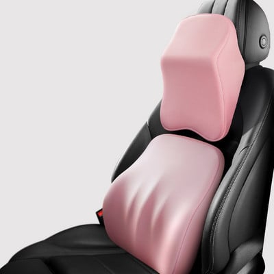 Autó deréktámla Memory Foam fejtámla nyaki derékpárna Univerzális puha nyakpárnák üléspárna autó belső kiegészítők