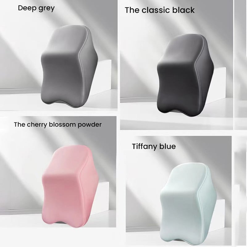 Autó deréktámla Memory Foam fejtámla nyaki derékpárna Univerzális puha nyakpárnák üléspárna autó belső kiegészítők