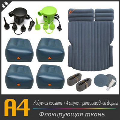 6/4 pont SUV autó felfújható ágy hátsó ülés autó ágy önvezető autó kellékek