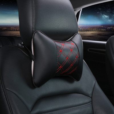 Naslon za glavu autosjedalice Four Seasons Univerzalni premium Danny kožni jastuk ispunjen prostorom Jastuk za vrat s auto zaštitom