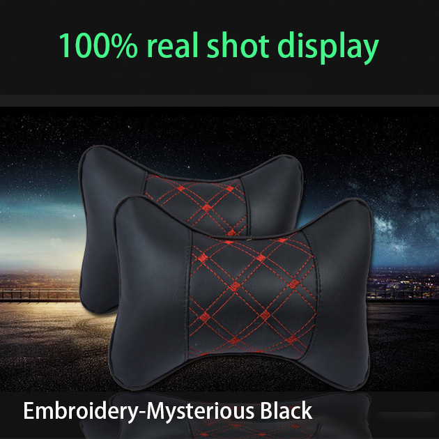 Naslon za glavu autosjedalice Four Seasons Univerzalni premium Danny kožni jastuk ispunjen prostorom Jastuk za vrat s auto zaštitom