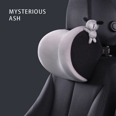 Autosjedalica Naslon za glavu Jastuk za vrat Sjedalo Naslon Zaštita Lumbalni jastuk Zaštitni jastuk od memorijske pjene za univerzalni pribor za potporu glave automobila