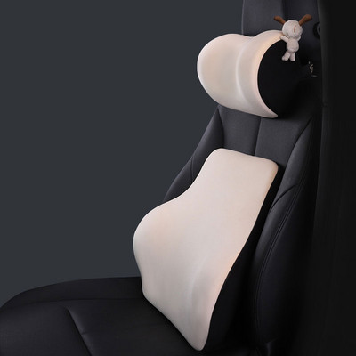 Autosjedalica Naslon za glavu Jastuk za vrat Sjedalo Naslon Zaštita Lumbalni jastuk Zaštitni jastuk od memorijske pjene za univerzalni pribor za potporu glave automobila