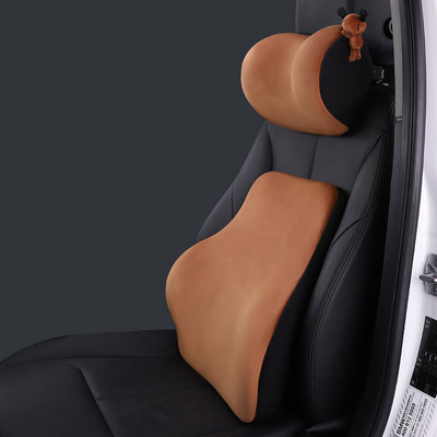 Autosjedalica Naslon za glavu Jastuk za vrat Sjedalo Naslon Zaštita Lumbalni jastuk Zaštitni jastuk od memorijske pjene za univerzalni pribor za potporu glave automobila