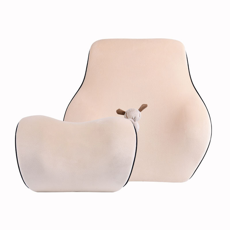 Autosjedalica Naslon za glavu Jastuk za vrat Sjedalo Naslon Zaštita Lumbalni jastuk Zaštitni jastuk od memorijske pjene za univerzalni pribor za potporu glave automobila