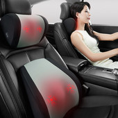 Jastuk za grijanje automobila Masažni jastuk od memorijske pjene Jastuk za naslon za glavu automobila Jastuk za masažu vrata Jastuk za ramena Automatski naslon za vrat Lumbalni jastuci
