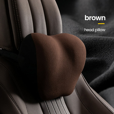 Naslon za glavu automobila od memorijske pjene Potpora za vrat Opuštanje lumbalne kralježnice Dodaci za auto sjedala Jastuci za automobil Jastuk za leđa