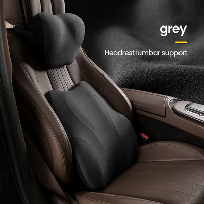 Naslon za glavu automobila od memorijske pjene Potpora za vrat Opuštanje lumbalne kralježnice Dodaci za auto sjedala Jastuci za automobil Jastuk za leđa