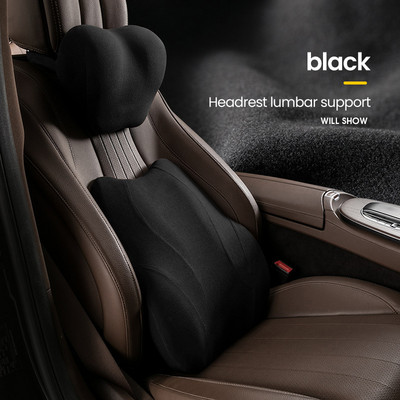 Naslon za glavu automobila od memorijske pjene Potpora za vrat Opuštanje lumbalne kralježnice Dodaci za auto sjedala Jastuci za automobil Jastuk za leđa