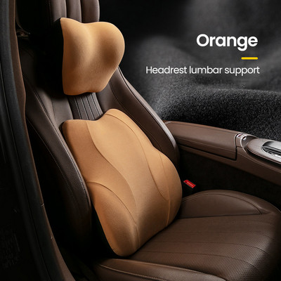 Naslon za glavu automobila od memorijske pjene Potpora za vrat Opuštanje lumbalne kralježnice Dodaci za auto sjedala Jastuci za automobil Jastuk za leđa