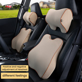 Pernă de pernă pentru tetieră pentru gât auto Suport cap pentru scaun Auto Protector pentru gât Scaun pentru gât Bumbac cu memorie Accesorii auto