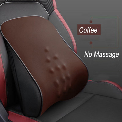 Jastuk za masažu vrata od memorijske pjene za automobil Naslon za glavu za auto sjedalo Podrška za glavu Lumbalna potpora za uredsku stolicu Jastuk za automobil