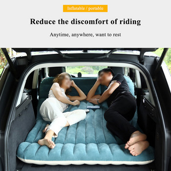Надуваемо легло за кола с общо предназначение, многофункционално превозно средство, външен матрак, легло за пътуване за кола, анти-мръсно и водоустойчиво