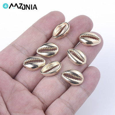 50/100/150gab 12x17mm zelta apvalka akrila krelles pārklājums CCB starplikas krelles rotaslietu izgatavošanai, rokassprādzes kaklarotas aksesuāri