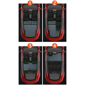 Για Tesla Model 3 Model Y 2022 Αξεσουάρ εσωτερικής λειτουργίας αυτοκινήτου Model3 2021 φουσκωτό στρώμα ταξιδιού πτυσσόμενο κρεβάτι για υπαίθριο κάμπινγκ