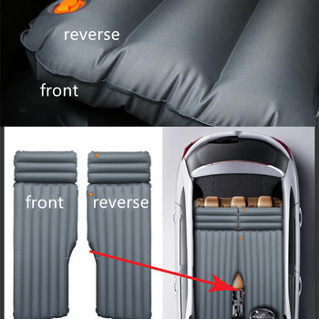 Καλύτερο φουσκωτό στρώμα αυτοκινήτου SUV Κρεβάτι ταξιδιού φουσκωμένο μαξιλάρι Μονό υπαίθριο κρεβάτι αέρα για κάμπινγκ αυτοκινήτου Νέο
