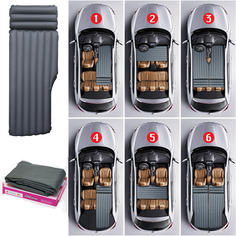 Najbolji univerzalni automobilski madrac na napuhavanje SUV Putni krevet Napuhani jastuk Jednostruki vanjski kamper Automobil Zračni krevet Novo