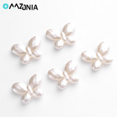 20 vnt Drugelio karoliukų imitacijos perlų akrilo karoliukų laisvi tarpiniai karoliukai papuošalams gaminti „pasidaryk pats“ karoliai, apyrankės priedai