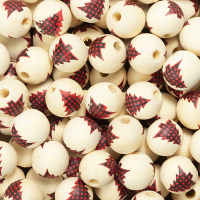 10 kom/lot 15 mm Božićne prirodne drvene perle Snježne pahuljice Razmaknica s uzorkom Rasute perle za izradu nakita DIY ručno rađeni dodaci