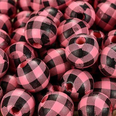 10 kom/lot 15 mm Božićne prirodne drvene perle Snježne pahuljice Razmaknica s uzorkom Rasute perle za izradu nakita DIY ručno rađeni dodaci