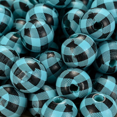 10 kom/lot 15 mm Božićne prirodne drvene perle Snježne pahuljice Razmaknica s uzorkom Rasute perle za izradu nakita DIY ručno rađeni dodaci