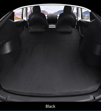 Tesla Model Y Car Εσωτερικά Αξεσουάρ Αυτοκινήτου Φουσκωτό Επιφάνεια Στρώματος Suede Πτυσσόμενο κρεβάτι ταξιδιού Ειδικό για το μοντέλο Y
