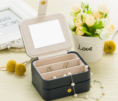 Novi prijenosni kovčeg za pakiranje nakita Organizator za šminku za izvrsnu kozmetičku kozmetičku kutiju za ljepotu Spremnik za diplomske događaje Poklon