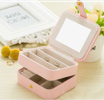 Novi prijenosni kovčeg za pakiranje nakita Organizator za šminku za izvrsnu kozmetičku kozmetičku kutiju za ljepotu Spremnik za diplomske događaje Poklon